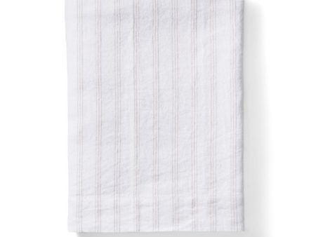 Society Home Chloe Liveable Linen Tablecloth White 230x150x1cm Supply