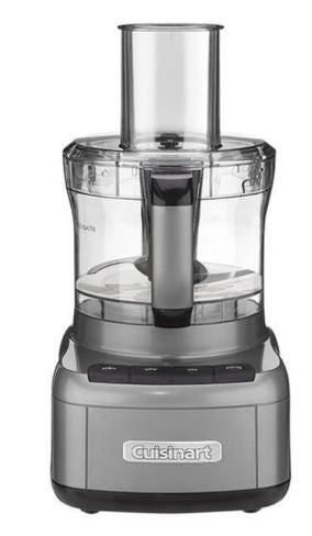 Cuisinart Food Processor 8 Cup Gun Metal Grey Discount