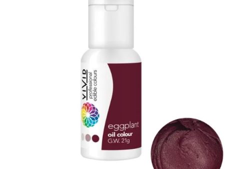 Vivid Eggplant Oil Colour Online Sale