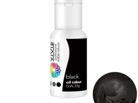 Vivid Black Oil Colour For Discount