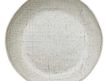 Ecology Linen Dinner Bowl - Birch 22.5cm Hot on Sale