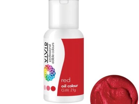 Vivid Red Oil Colour Hot on Sale