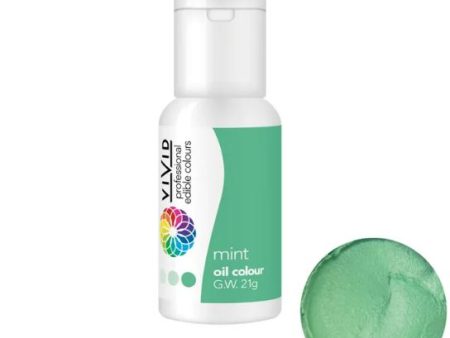 Vivid Mint Oil Colour Hot on Sale