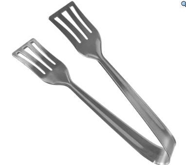 R& M Stainless Steel Mini Serving Tongs on Sale