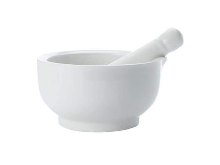 Maxwell & Williams White Basics Mortar & Pestle 12cm Online now