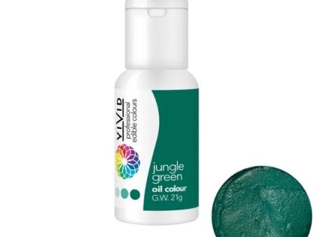 Vivid Jungle Green Oil Colour Fashion