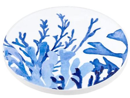 Maxwell & Williams Blue Coral - Coral Garden Ceramic Round Coaster 10cm Supply