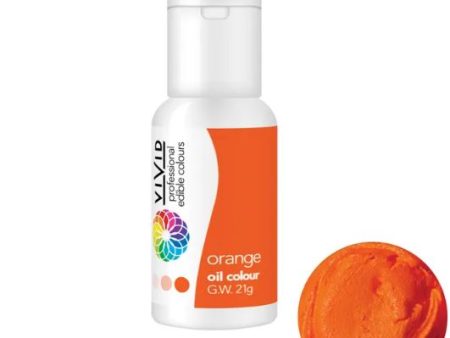 Vivid Orange Oil Colour Sale