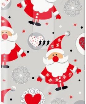 Paper + Design Xmas Hanky - Father Christmas - 10pk For Sale