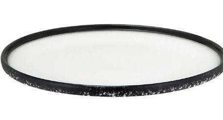 Maxwell & Williams Caviar Granite - High Rim Plate 28cm Online now