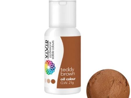 Vivid Teddy Brown Oil Colour Hot on Sale