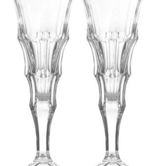 Maxwell & Williams Cocktail & Co. Mixology Champagne Flute 180ml Set Of 2 - Linear Fashion