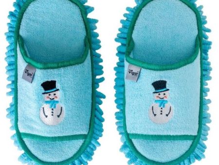 Vigar Frosty The Snowman Microfibre Cleaning Slippers For Cheap