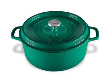 Chasseur Gourmet Round French Oven 26cm 5l - Jade Online Hot Sale