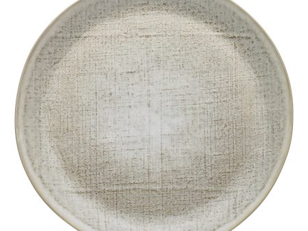 Ecology Linen Serving Plate - Birch 33cm Online now