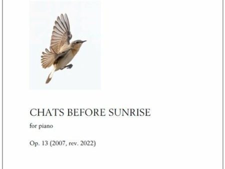 Chats before Sunrise for piano Online