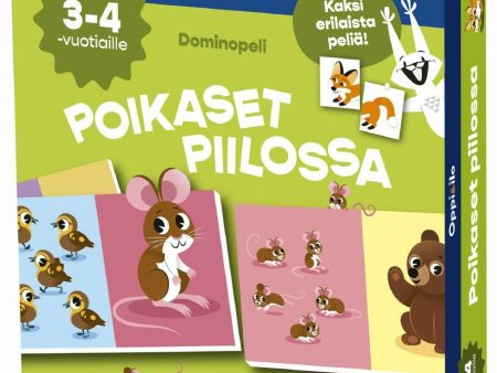 Poikaset piilossa -dominopeli 3-4 v on Sale