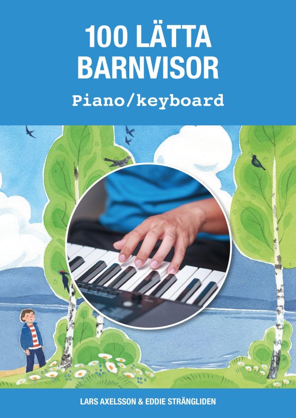 100 lätta barnvisor piano keyboard Fashion