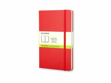 Moleskine Large Plain Hardcover Notebook Red Online Hot Sale